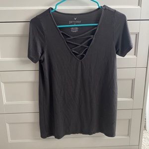 AE Soft Strappy V Neck
